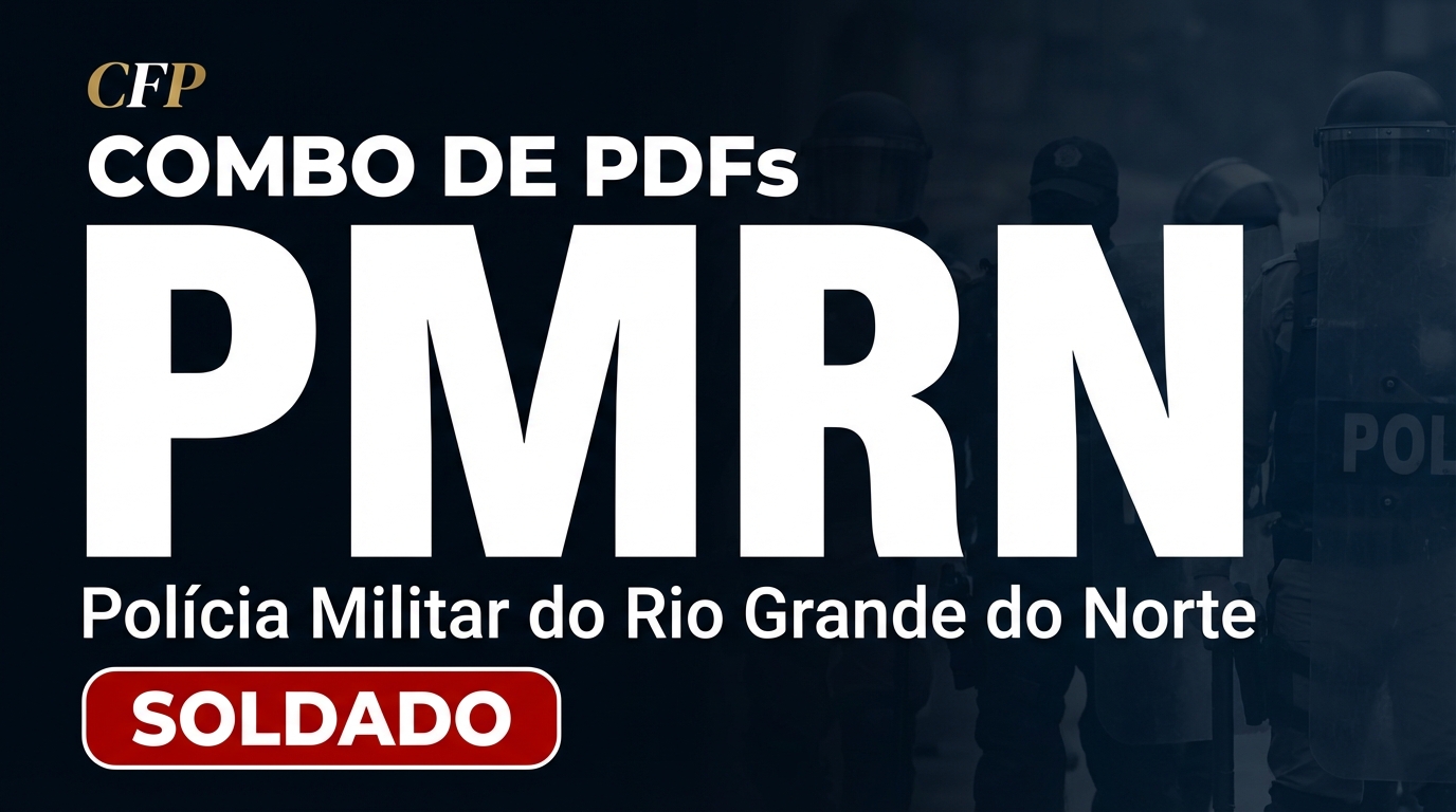 Combo PMRN – Soldado (Combatente) – Curso Pré-Edital