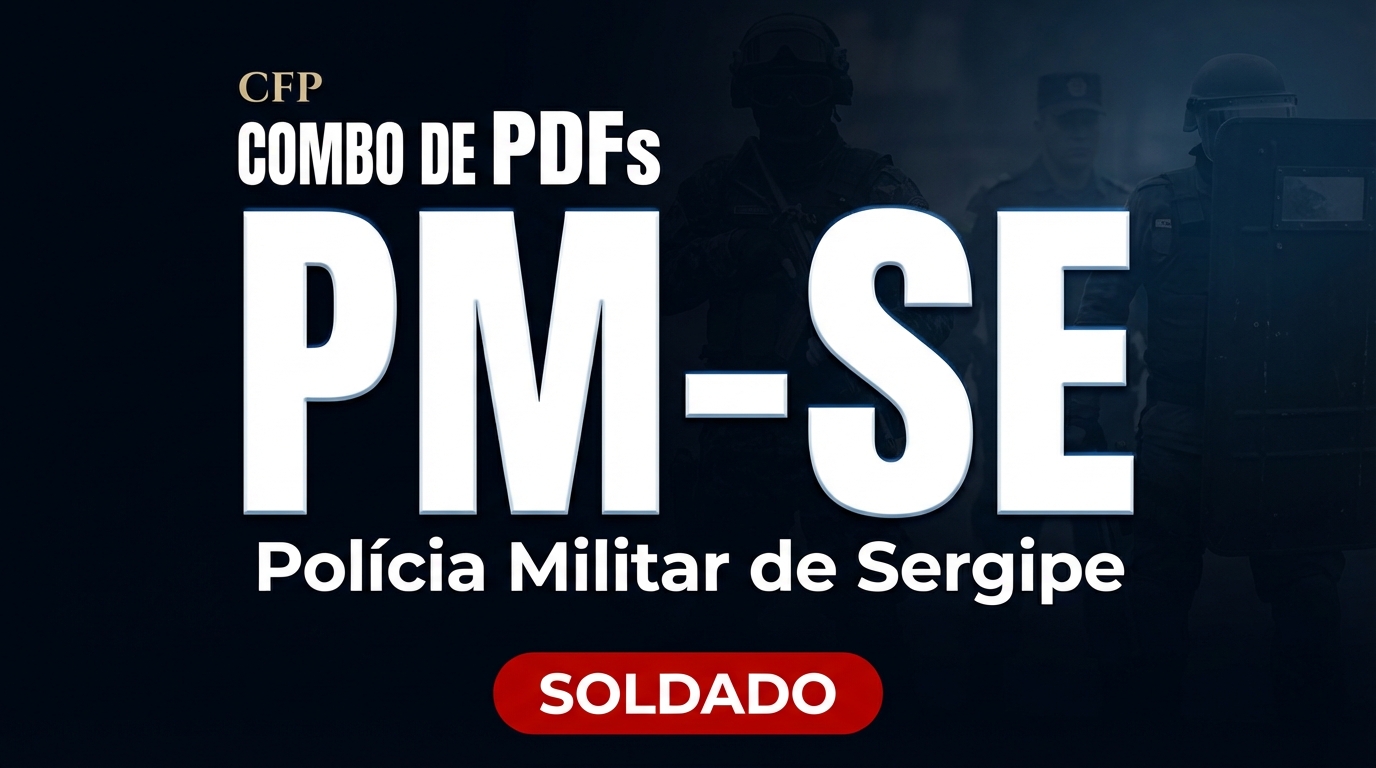 Super Combo de Materiais Polícia Militar do Sergipe