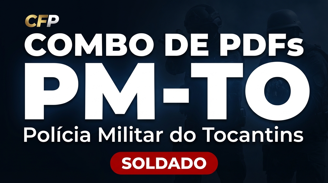 Super Combo de Materiais Polícia Militar do Tocantins