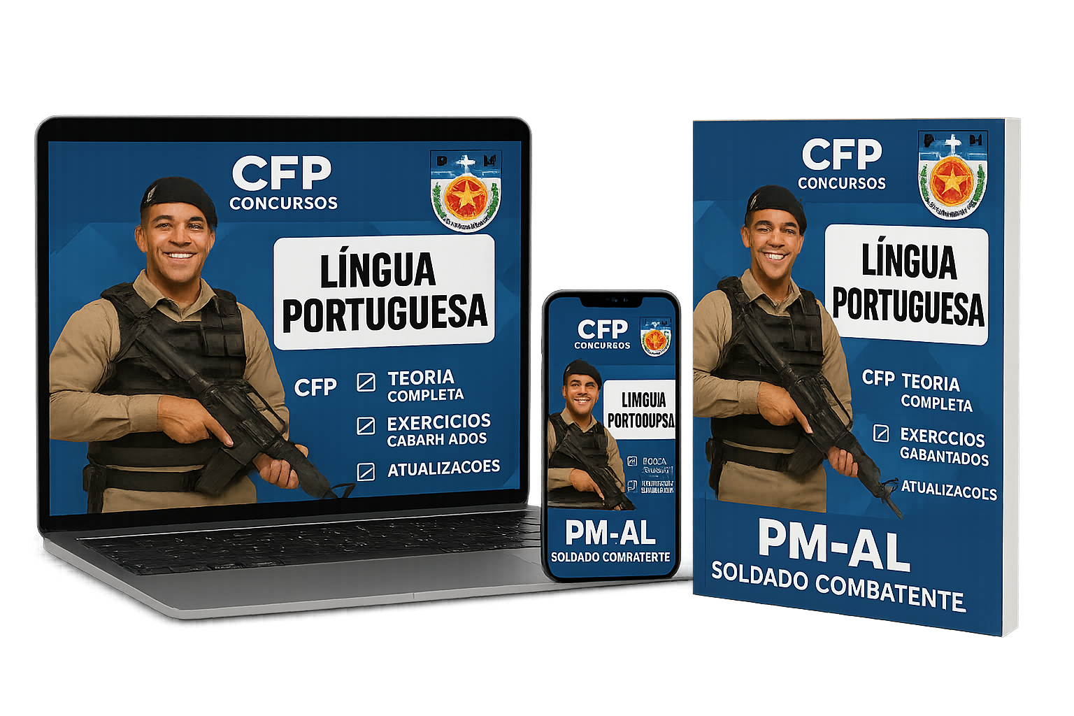 Mockup do Material PM-AL